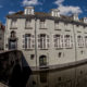 Bridges of Bruges : Toren Brug, facing the Europa College building - static time lapse