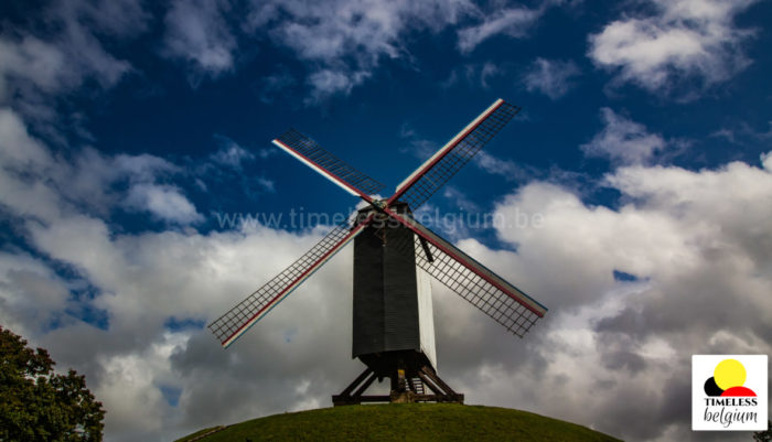 Bruges old windmill