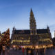 Christmas time in Brussels : Grand-Place lights and winter wonders - Static time lapse