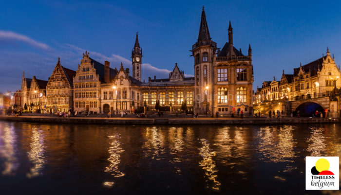 The lights of Gent