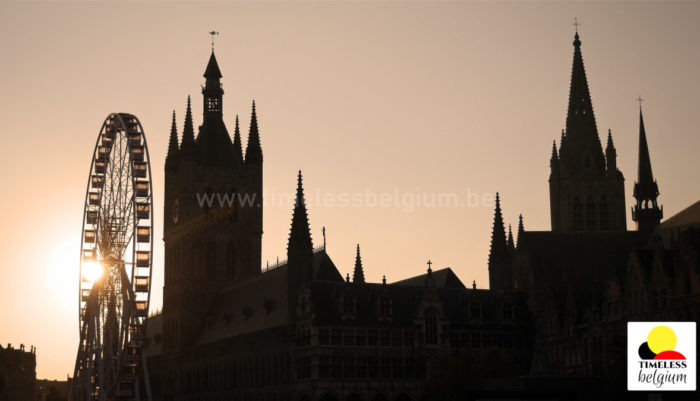 Skyline towers of Ypres