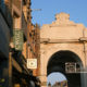 Commonwealth War Graves Commission office near Menin Gate - dolly shot real time