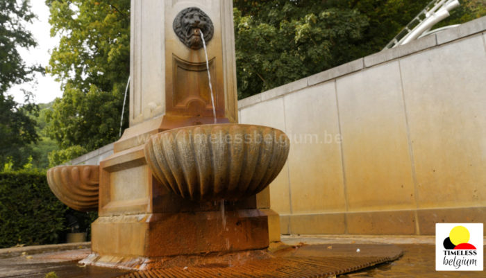 Public fountain in Spa, Belgium