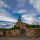 WW2 Battle of the Bulge point of interest : the village of La Gleize - static time lapse