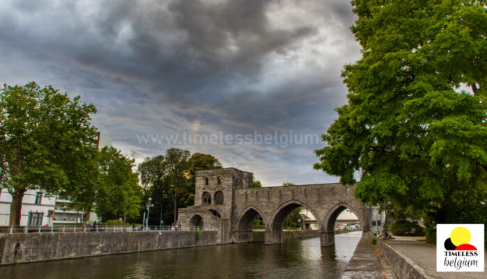 Dramatic sky above Tournai