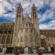 Unesco World Heritage : the mighty sizes of Our Lady Cathedral - static time lapse