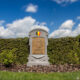 WWI graves of the Belgian Army in Ramskapelle military cemetery - motion time lapse