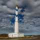 Belgian coast landmarks : the Lange Nelle lighthouse of Oostende - static time lapse