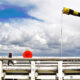 Belgian coast must see, must do : walking on the Nieuwpoort pier - static real time