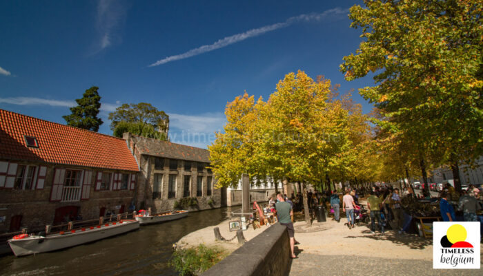 Dijver canal in Bruges