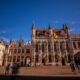 Bruges City Hall : maybe the most beautiful gothic style building - static time lapse