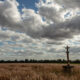 Historic stone cross :  visit the cultural heritage of the Gaume region - static time lapse