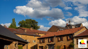 The stone buildings in South Belgium