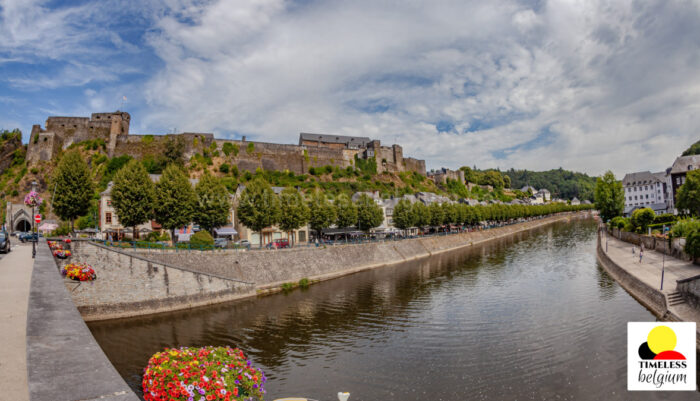 Town of Bouillon in belgian Ardennes