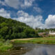 Chassepierre village : one of the most picturesque site of Wallonia - static time lapse