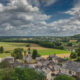 Stunning view of the Gaume region near the village of Chassepierre - static time lapse