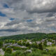 Herbeumont : charming view of a traditionnal village in the Ardennes - static time lapse