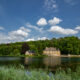 Orval castle, near the famous abbey : lifestyle and nature of Gaume region - static time lapse